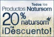 20% descuento Natursom 20% descuento Natursom